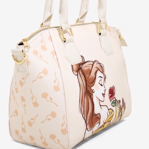 NWT!🌹RARE🌹 Beautiful Loungefly Belle Tote Purse! - Picture 3 of 4